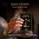 Witchcraft Colored Taper Candles - Set of 12