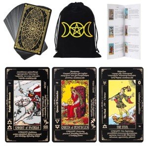Tarot Cards Deck with Guide Book & Bag