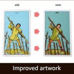 Beginner-Friendly Tarot Cards Deck with Guide Book