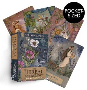 Herbal Astrology Pocket Oracle: 55-Card Deck