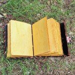 Hocus Pocus Leather Journal Blank Spell Book of Shadows with Lock Clasp Prop Vintage Notebook Journals Bound Witchcraft Wiccan Grimoire Witch Magic Eye Sketchbook Drawing Writing Diary (HOCUS POCUS)