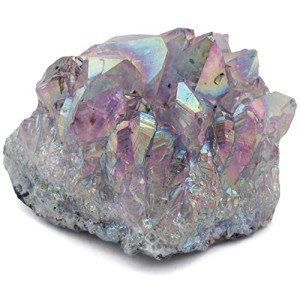 Angel Aura Amethyst Geode with Healing Properties