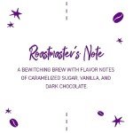 Joffrey's Coffee - Disney Sea Witch Brew, Disney Specialty Coffee Collection, Flavored Coffee, Notes of Caramelized Sugar, Dark Chocolate, & Vanilla, Medium Roast, Brew or French Press (Ground, 11oz)