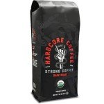 Hardcore Ground Coffee, High Caffeine, strong roast 16 Oz