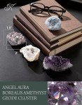 Angel Aura Amethyst Geode with Healing Properties