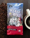 Raven's Brew Coffee - Wicked Wolf - Dark Roast - 12 oz Ground - Full Body of Currant and Spice