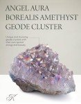 Angel Aura Amethyst Geode with Healing Properties
