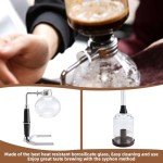 Boeng 5-Cup Coffee Syphon Tabletop Siphon (Syphon) Coffee Maker