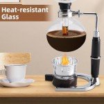 Boeng 5-Cup Coffee Syphon Tabletop Siphon (Syphon) Coffee Maker
