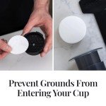 AeroPress Replacement Filter Pack - Microfilters For AeroPress Coffee And Espresso-Style Coffee Maker - 2 Pack (700 count)