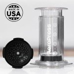 AeroPress Flow Control Filter Cap, No Drip Filter Cap for AeroPress Portable Espresso-Style Coffee Maker, Specialty Method Coffee Maker