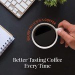 AeroPress Original Coffee and Espresso-style Maker, Barista Level Portable Coffee Maker with Chamber, Plunger, & Filters, Quick Coffee and Espresso Maker