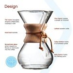 CHEMEX Bundle - 6-Cup Classic Series - 100 ct Square Filters - Exclusive Packaging