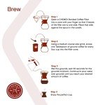 CHEMEX Bundle - 8-Cup Classic Series - 100 ct Square Filters - Exclusive Packaging