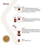 Chemex Pour-Over Glass Coffeemaker - Classic Series - 10-Cup - Exclusive Packaging