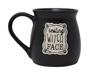 Resting Witch Face 20 Ounce Stoneware Mug