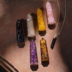 Healing Crystal Wand Set with Amethyst & More