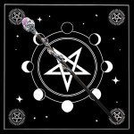 Rich Boxer Fine Handcrafted Amethyst Crystal Magic Wand Cosplay Magic Wand for Witches and Wizards