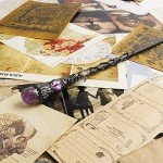 Rileryan Fine Handcrafted Amethyst Crystal Magic Wand Witch Wand Fairy Wand Wizard Wand Cosplay Magic Wand for Witches and Wizards, C