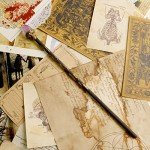 Rich Boxer Fine Handcrafted Amethyst Crystal Magic Wand Cosplay Magic Wand for Witches and Wizards