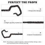 Shepherd Wizard Staff Prop,Plastic Shepherd Staff Stick Cane for Costume Accessory,Halloween Decoration 59"