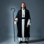 Shepherd Wizard Staff Prop,Plastic Shepherd Staff Stick Cane for Costume Accessory,Halloween Decoration 59"