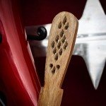 Mythrojan Wooden Knives, Athame Wiccan Wooden Handmade knife Pagan Witch Wizard Wicca for Pagan, Wiccan, Ceremonial Practices Medieval Vinatge Wooden Knife - Brown