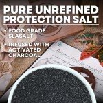 Black Salt for Protection Rituals & Wiccan Spells, Handcrafted Negative Energy Protection Crystals for Witchcraft, 2 Oz Bag, Witches & Wiccan Witchcraft Supplies