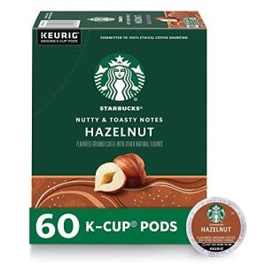 Starbucks Hazelnut K-Cup Coffee Pods - 60 Count