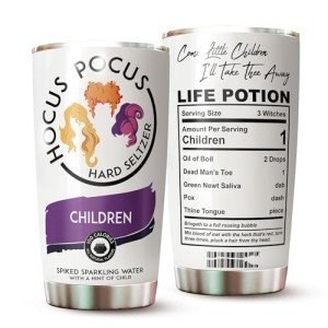 AstralWardrobe Halloween Tumbler - Gifts for Halloween - Halloween Movie Tumbler - Halloween Cup - Halloween Mug - Witch Tumbler - Witchcraft Tumbler