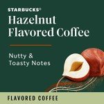 Starbucks Hazelnut K-Cup Coffee Pods - 60 Count