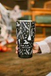 ORCA 27 oz. Hocus Pocus Witch Design Halloween Insulated Tumbler with Lid for Hot and Cold Drinks, Stainless Steel with Whale Tale Flip Lid