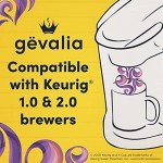 Gevalia Dark Royal Roast K-Cup Coffee Pods (72 Pods (6 Boxes of 12))