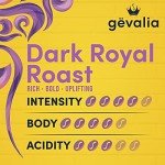 Gevalia Dark Royal Roast K-Cup Coffee Pods (72 Pods (6 Boxes of 12))