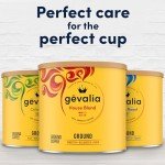 Gevalia House Blend Medium Roast Ground Coffee, 30.8 oz Canister