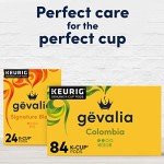 Gevalia Colombia K-Cup Coffee Pods, for a Keto and Low Carb Lifestyle 84 Count (Pack of 1)