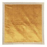 Indian Consigners Big Velvet Cloth for Multipurpose Use Altar Tarot Spread Tablecloth (Gold)