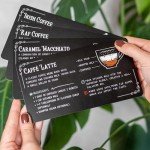 Home Barista Masterclass: Ultimate 39-Coffee Recipe Cards - Step-by-Step Home Brewing Guide with Pro Tips & Techniques, Durable & Compact for Coffee Lovers & Aspiring Baristas
