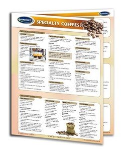 Speciality Coffees Guide - Food and Drink Quick Reference Guide by Permacharts