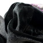 Fitwarm Dog Halloween Witch Costumes, Funny Dog Clothes for Small Dogs Girl, Goth Pet Dress, Cat Outfit, Lightweight Velvet, Lavender Purple, Black, Medium