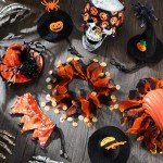 Abbylike 8 Pcs Cat Witch Halloween Costume Witch Hat and Tutu Collar with Bells for Cat Halloween Witch Pet Outfit Kitten Clothing for Small Puppy Halloween Party Pet Cosplay