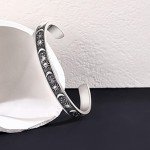 TONY & SANDY Inspirational Bracelets for Women Stocking Stuffers Adults Gifts for College High Middle Graduation Her Female Be Fearless Pursuit of What Sets Sun Moon Motivational Jewelry