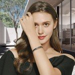 TONY & SANDY Inspirational Bracelets for Women Stocking Stuffers Adults Gifts for College High Middle Graduation Her Female Be Fearless Pursuit of What Sets Sun Moon Motivational Jewelry