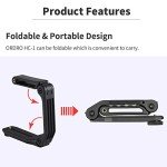 4K Camcorder ORDRO Night Vision Video Camera Vlog Ghost Hunting Camera Camcorder for YouTube 3.1’’ IPS Touch Screen Camcorder with IR Light Handheld Holder 64G Memory Card and 2 Batteries