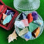 Assorted Raw Crystals Set - 10 Colors Collection