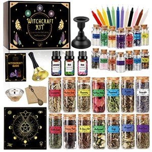 Witchcraft Supplies Kit for Spells and Rituals