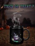 Cessfle Halloween Heat Changing Coffee Mugs, Witch Brew Cauldron Coffee Mug, Halloween Color Changing Mug 11 oz, Halloween Coffee Cup, Funny Gifts for Halloween