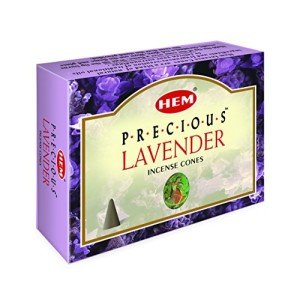 Lavender Incense Cones by HEM - 12 Pack