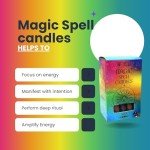 Purple Chime Candles for Rituals and Ceremonies