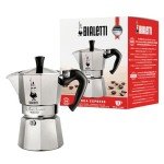 Moka Express Stovetop Espresso Maker - 3 Cups